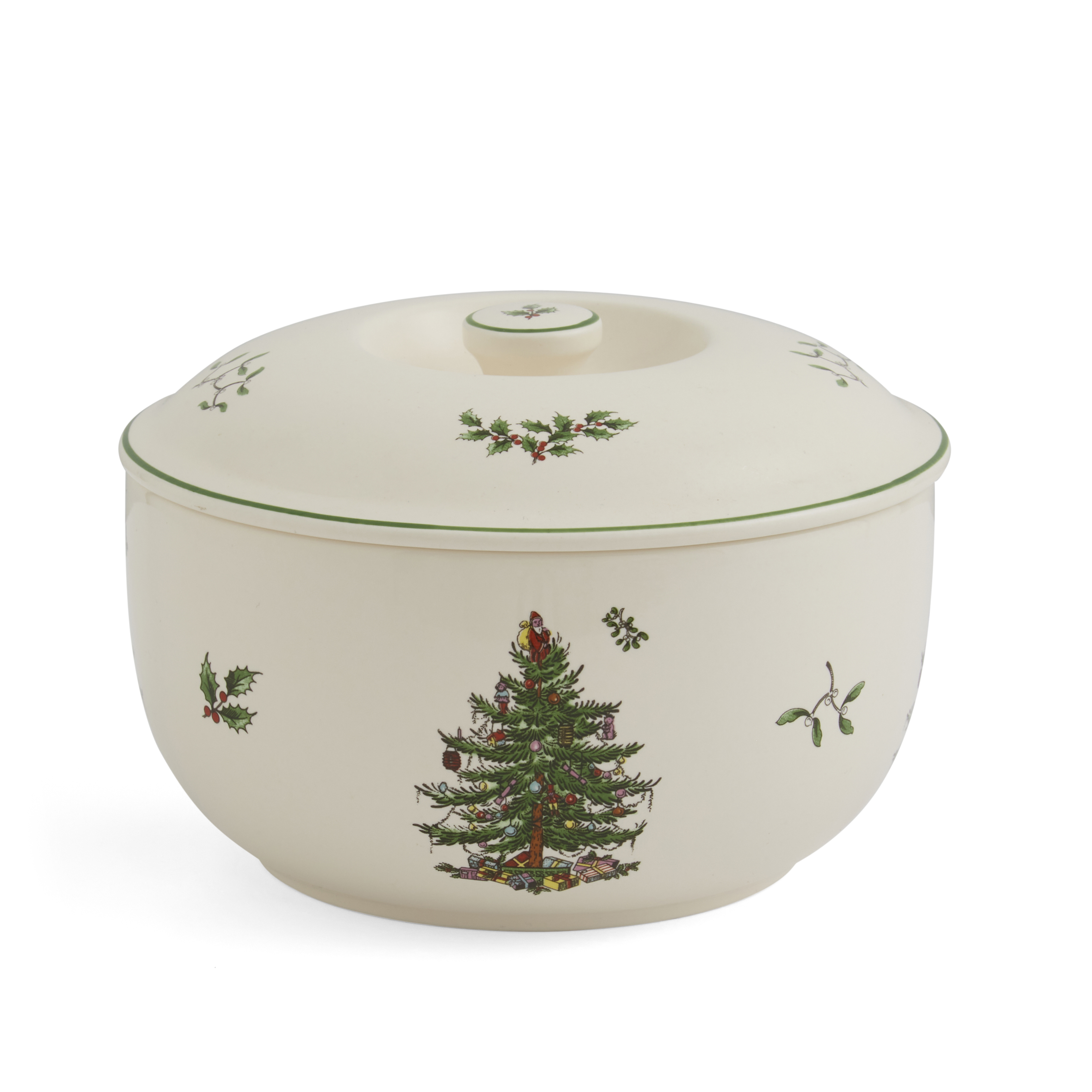 Christmas Tree Individual Casserole, 1 qt. image number null